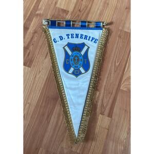 Vintage C.D Tenerife‎ Soccer Banner